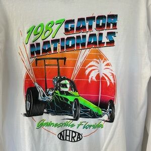 Nhra long sleeve t shirt large